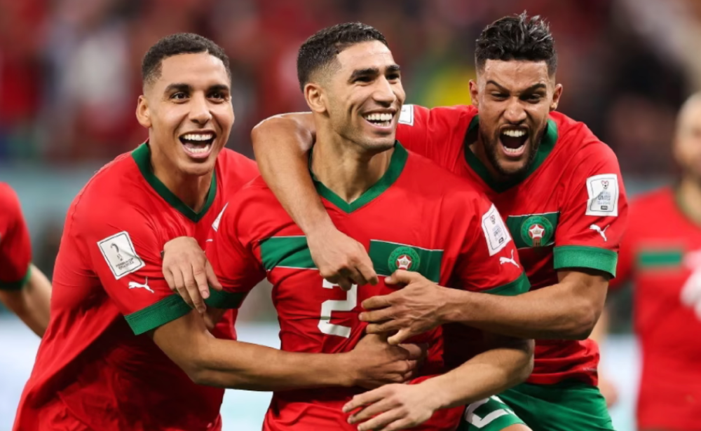 里昂绝杀摩洛哥,阿什拉夫带队取胜 里昂绝杀摩洛哥,阿什拉夫带队取胜